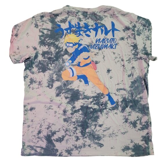 Naruto Shippuden Tie-Dye T-Shirt XL - Picture 3 of 3